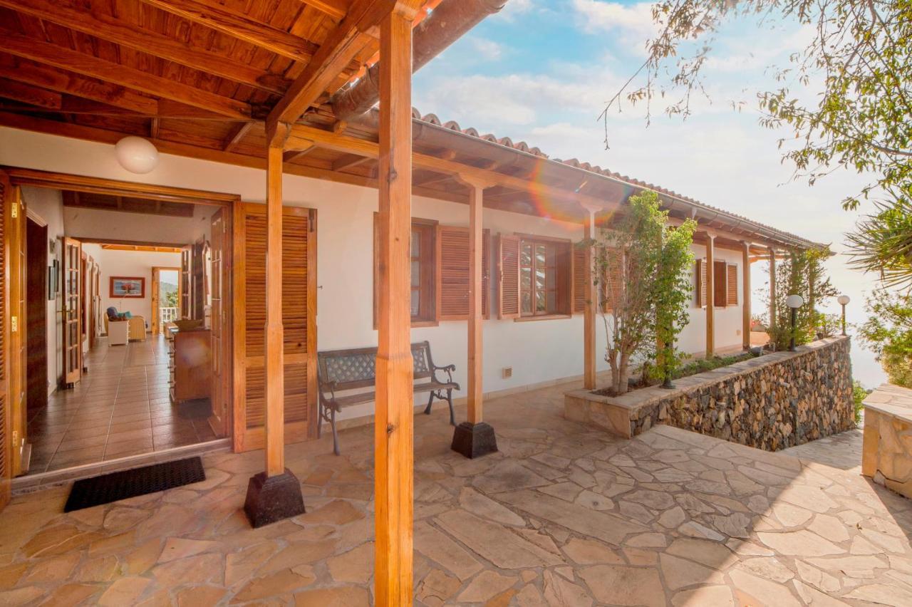 Feriendomizil Finca Tijarafe Mit Beheiztem, Abdeckbarem Pool Εξωτερικό φωτογραφία