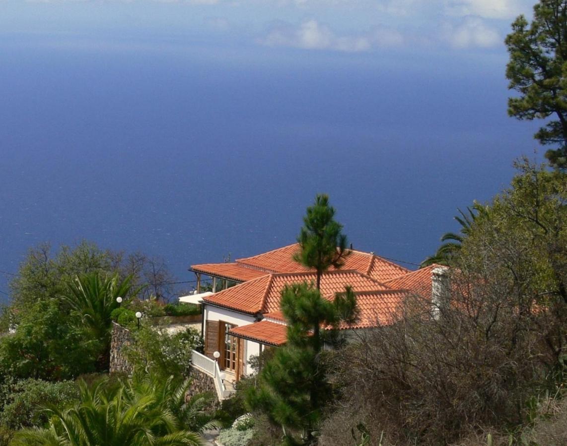 Feriendomizil Finca Tijarafe Mit Beheiztem, Abdeckbarem Pool Εξωτερικό φωτογραφία