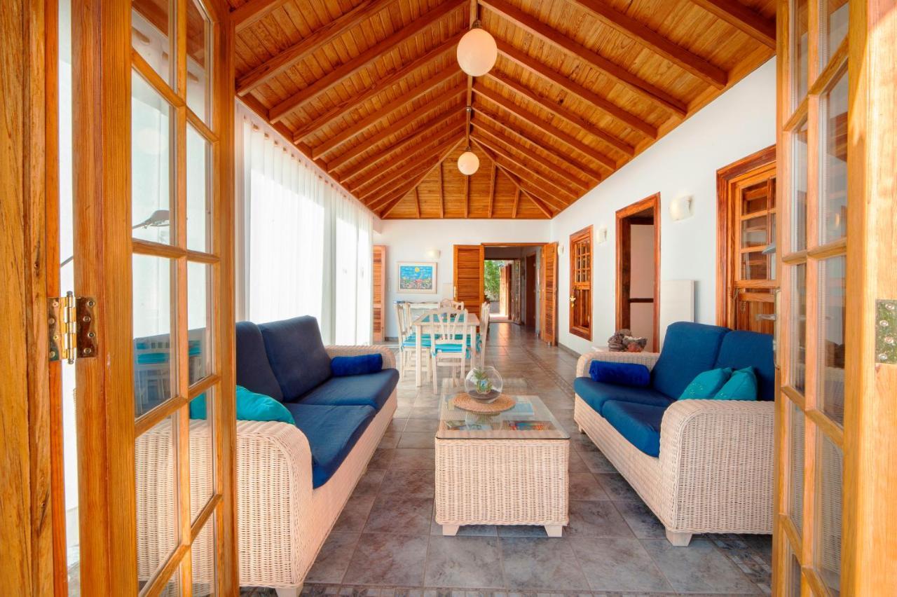 Feriendomizil Finca Tijarafe Mit Beheiztem, Abdeckbarem Pool Εξωτερικό φωτογραφία