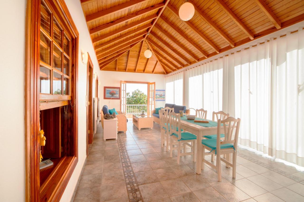 Feriendomizil Finca Tijarafe Mit Beheiztem, Abdeckbarem Pool Εξωτερικό φωτογραφία