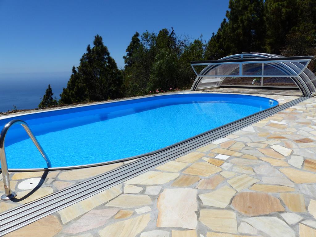 Feriendomizil Finca Tijarafe Mit Beheiztem, Abdeckbarem Pool Εξωτερικό φωτογραφία
