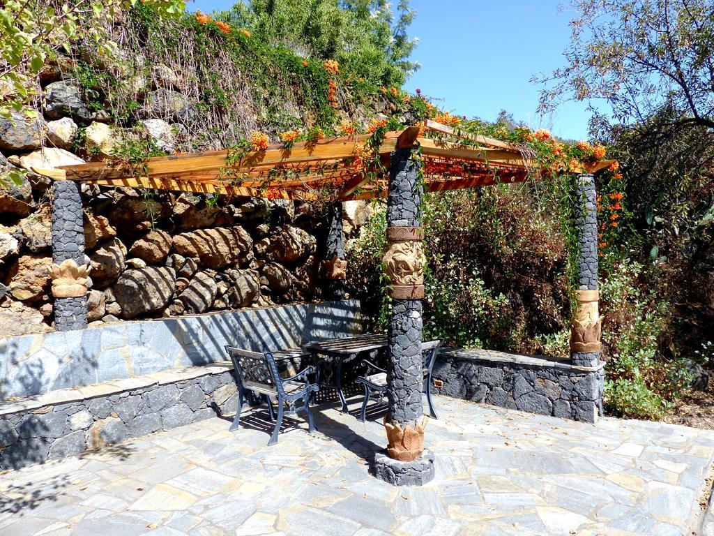 Feriendomizil Finca Tijarafe Mit Beheiztem, Abdeckbarem Pool Εξωτερικό φωτογραφία
