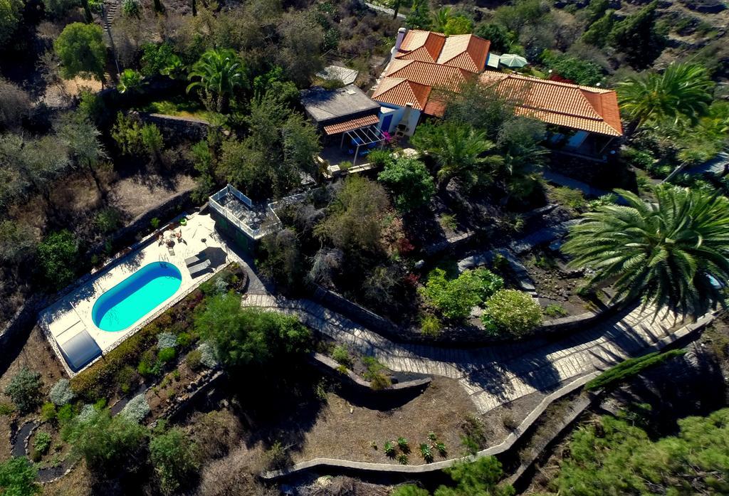 Feriendomizil Finca Tijarafe Mit Beheiztem, Abdeckbarem Pool Εξωτερικό φωτογραφία