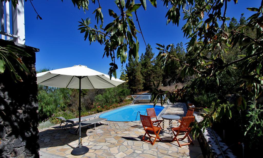 Feriendomizil Finca Tijarafe Mit Beheiztem, Abdeckbarem Pool Εξωτερικό φωτογραφία